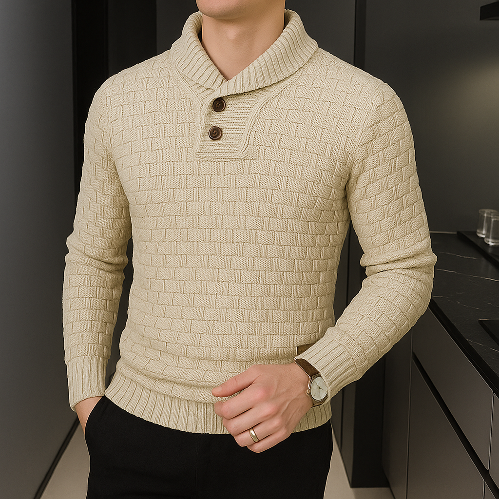 Valtin - Strickpullover für Herren khaki 2