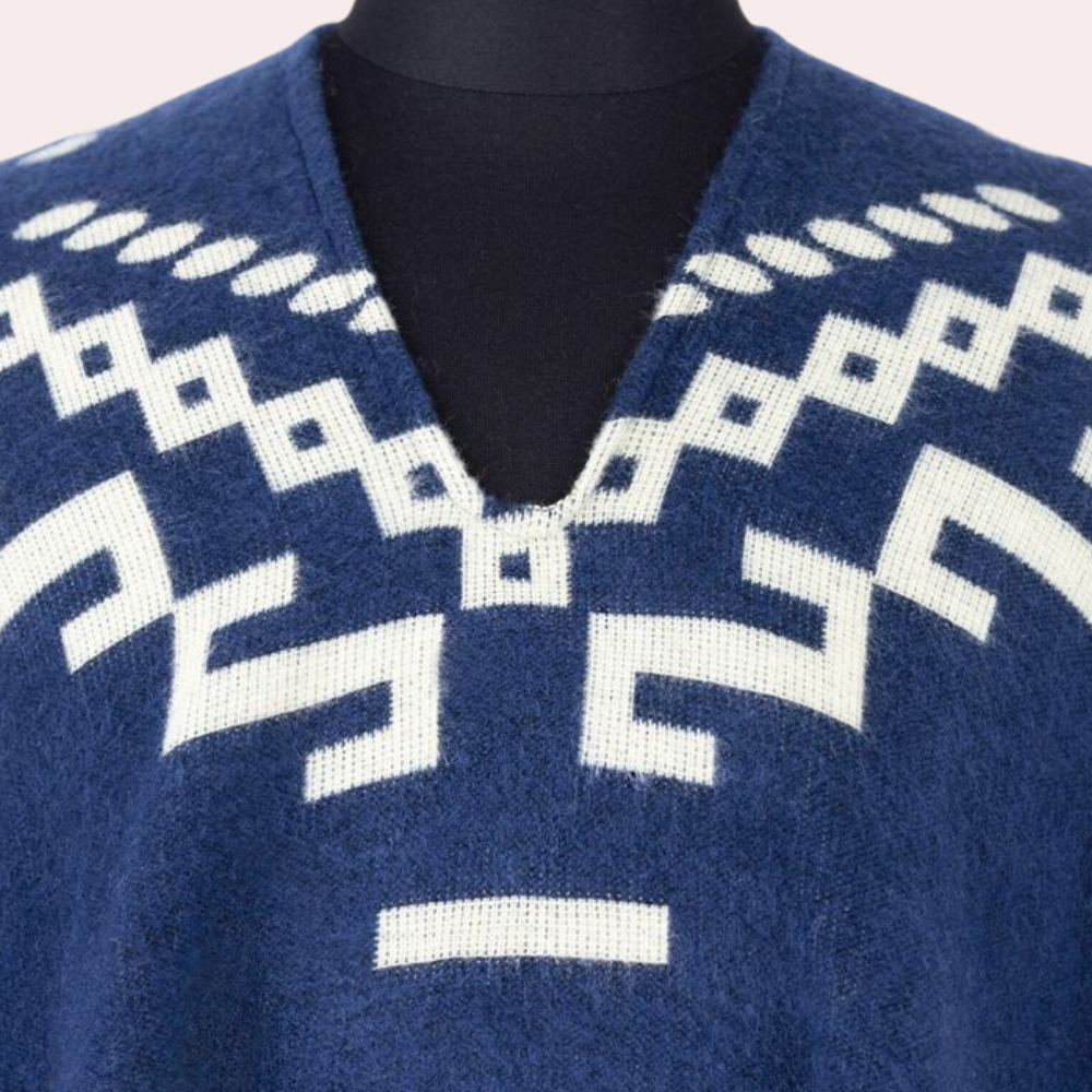 Georg – Zeitloser Winter-Poncho Für Herren