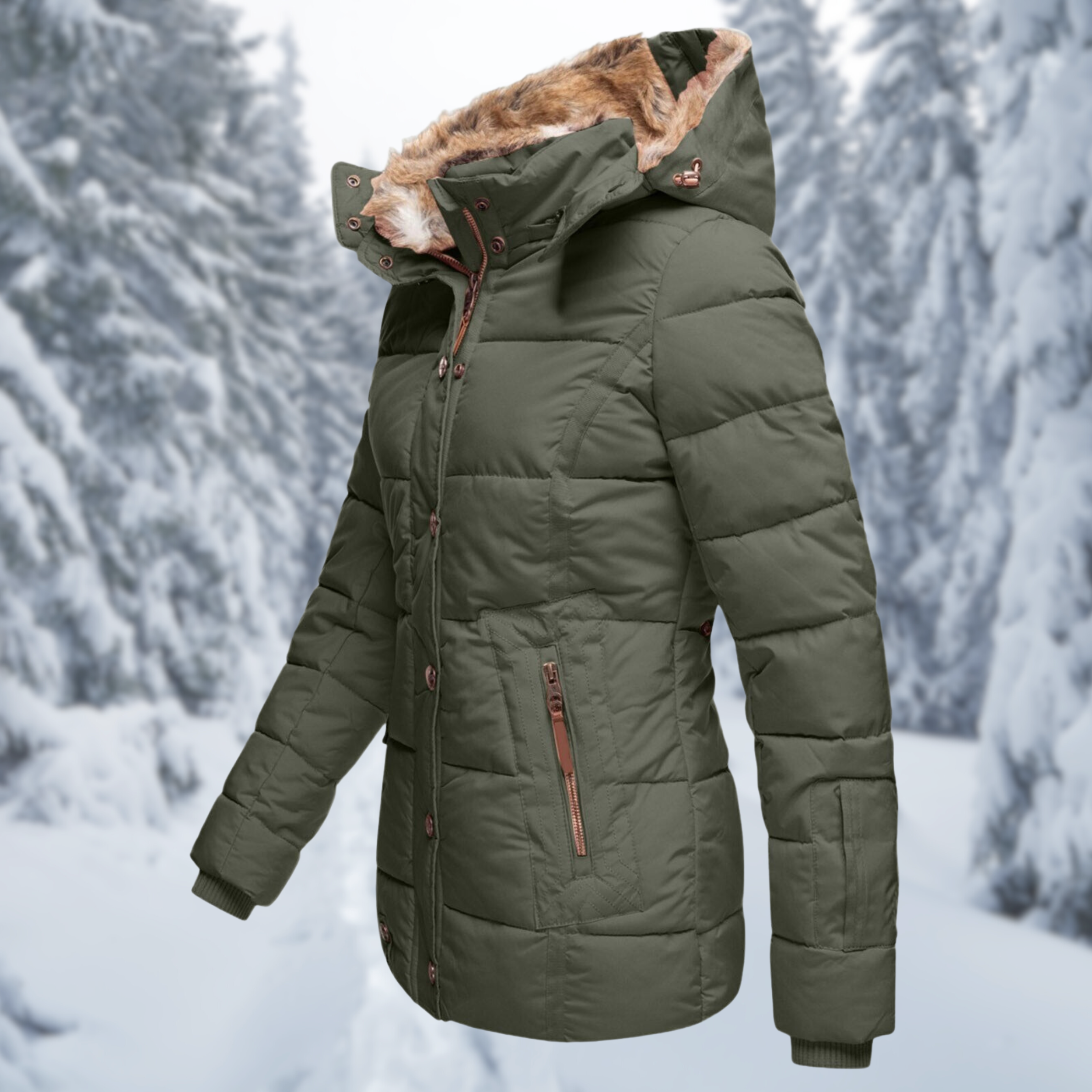 Solveig – Elegante Winterjacke Für Damen