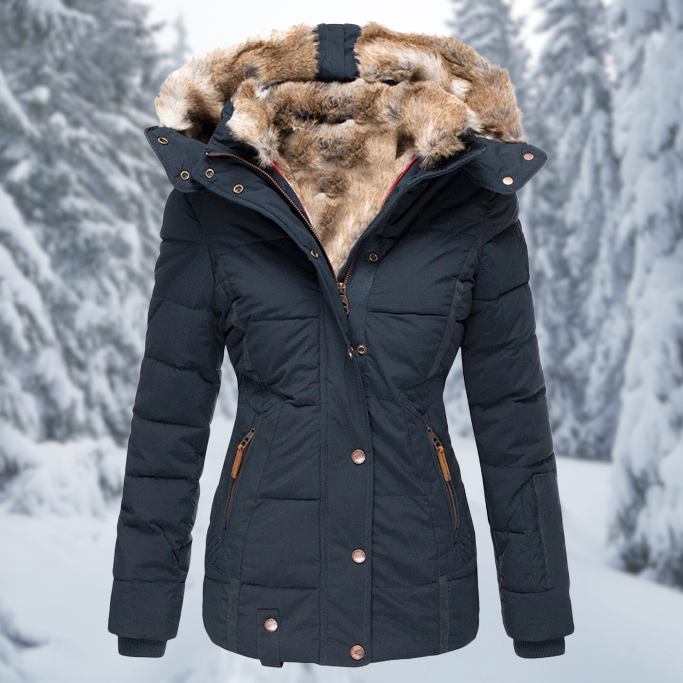 Solveig – Elegante Winterjacke Für Damen