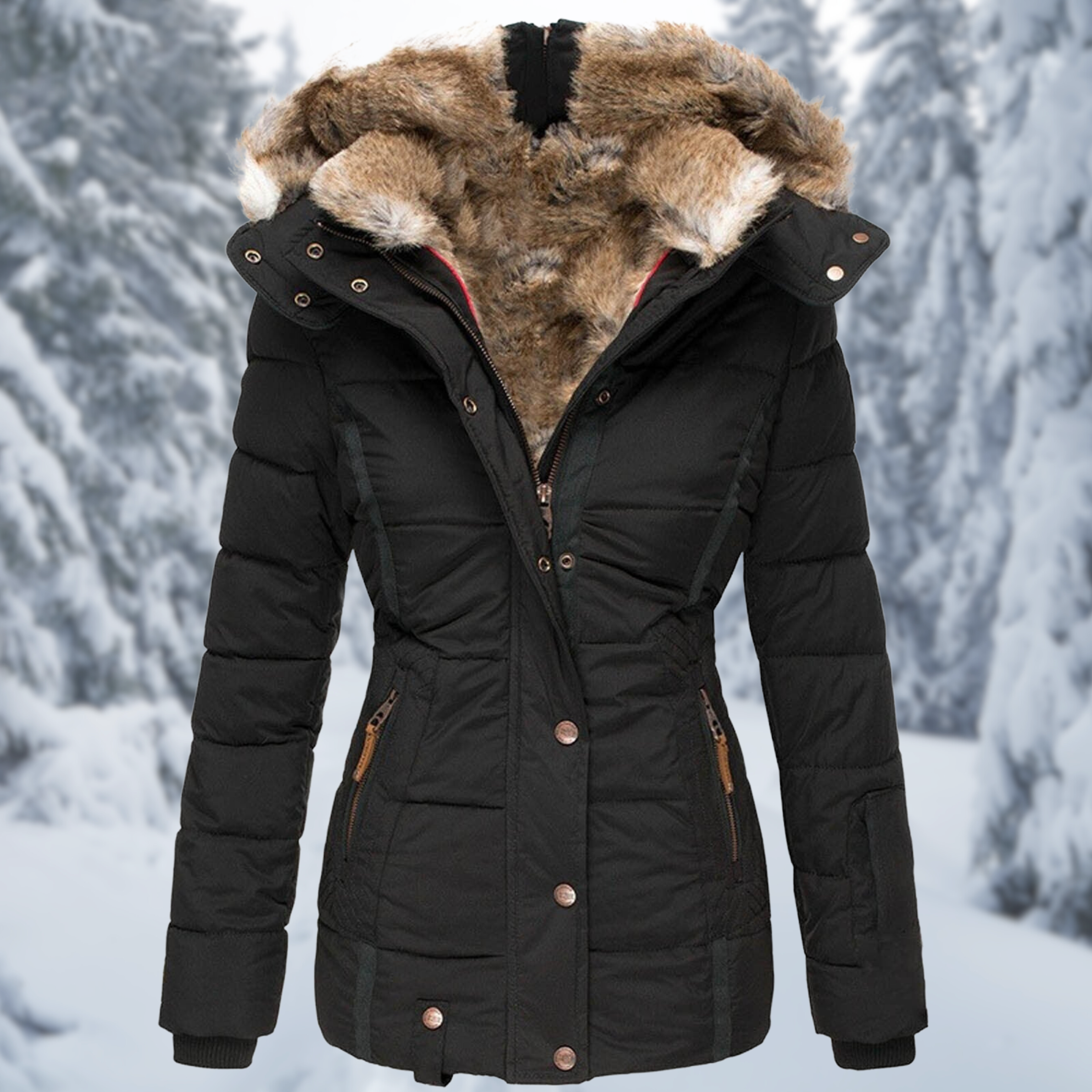 Solveig – Elegante Winterjacke Für Damen