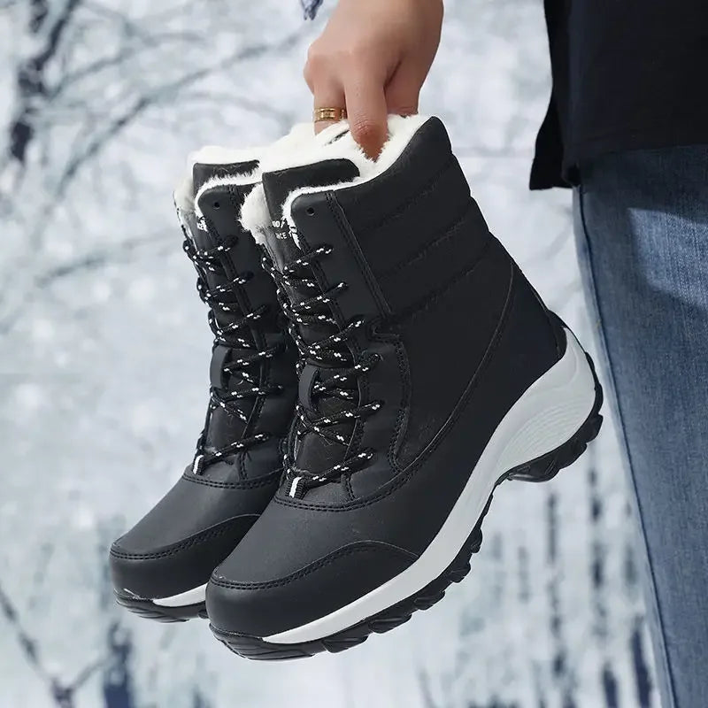 Sina - Schneestiefel Winter Warm Bequem Kuschelig