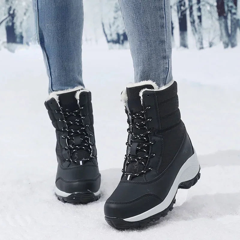 Sina - Schneestiefel Winter Warm Bequem Kuschelig