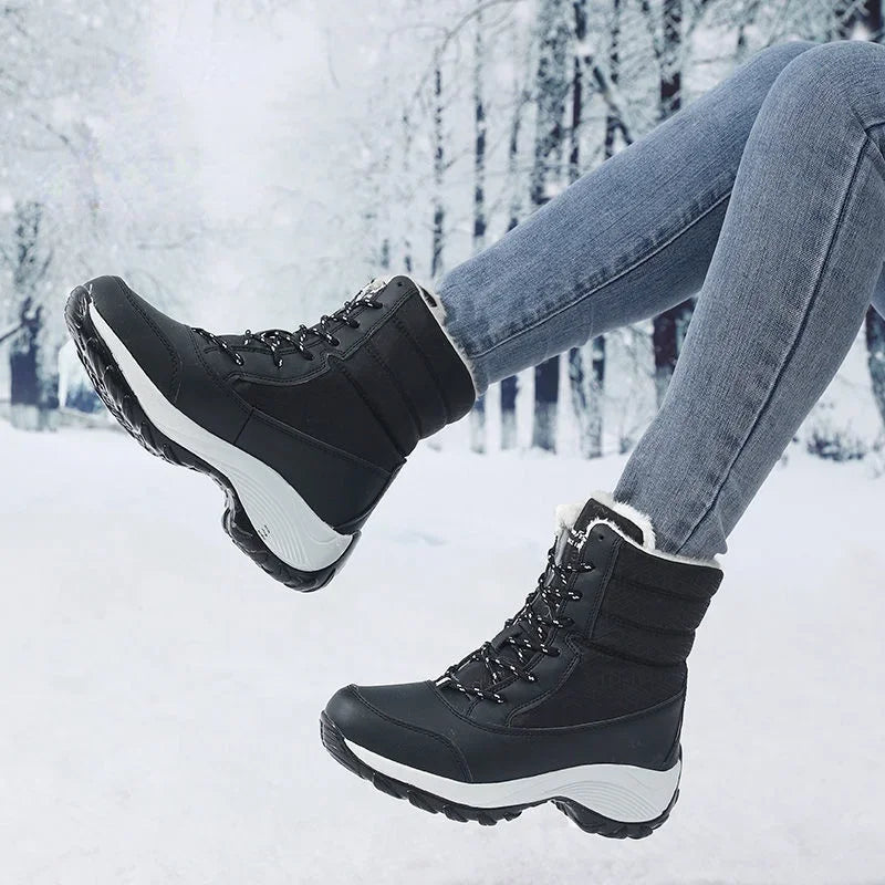 Sina - Schneestiefel Winter Warm Bequem Kuschelig
