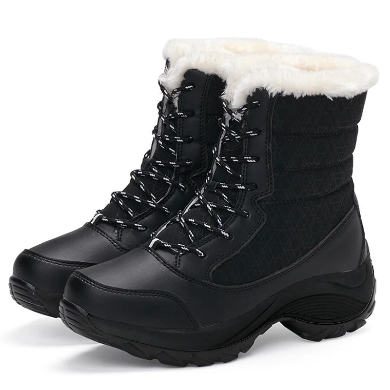Sina - Schneestiefel Winter Warm Bequem Kuschelig