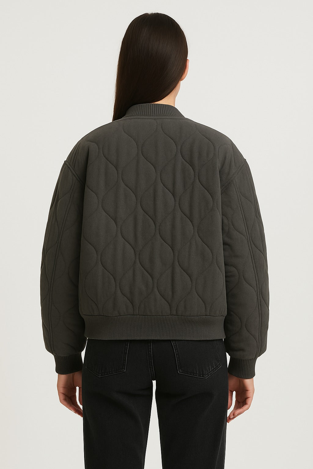 Monika - Oversized Damen Bomberjacke Übergangsjacke