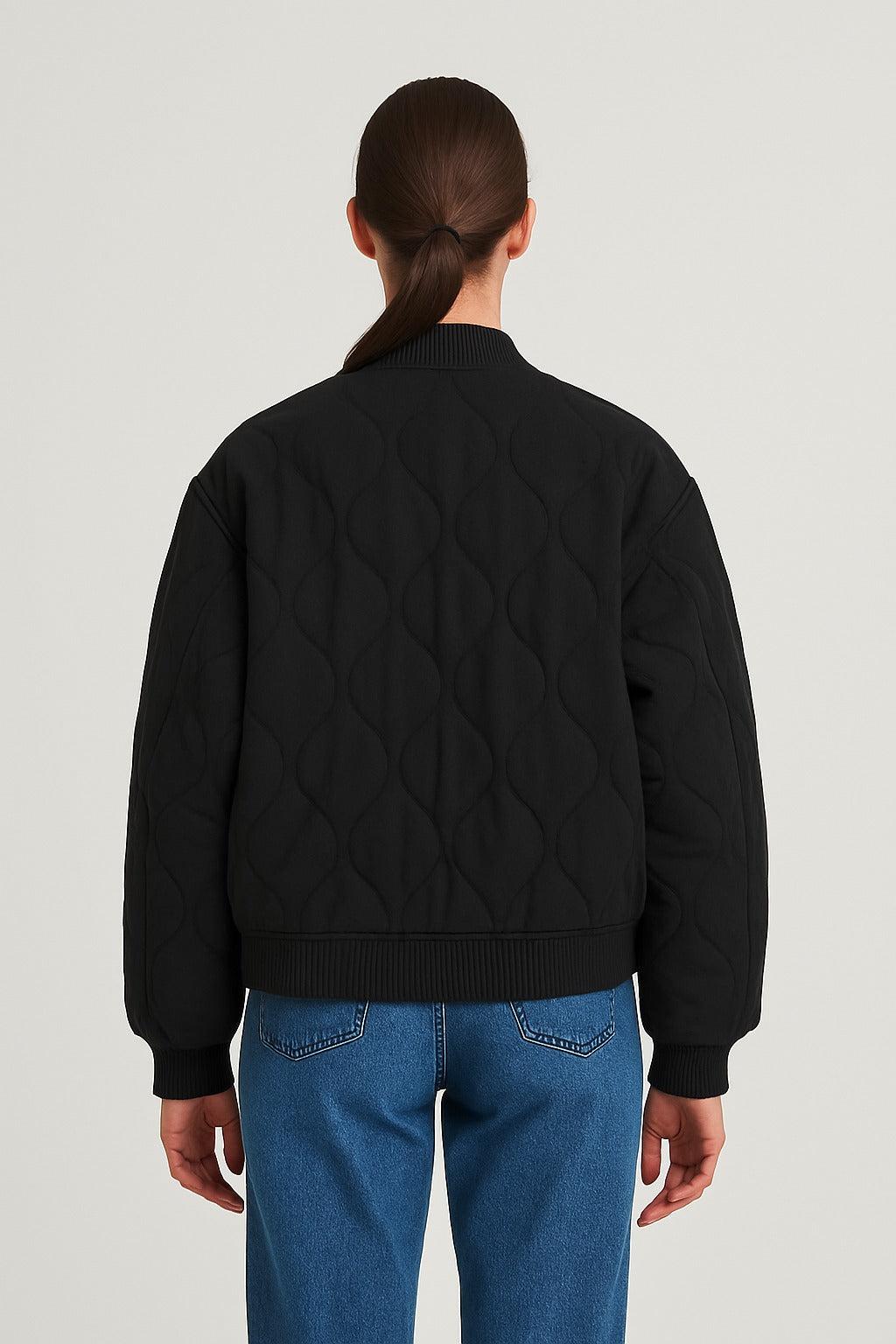 Monika - Oversized Damen Bomberjacke Übergangsjacke