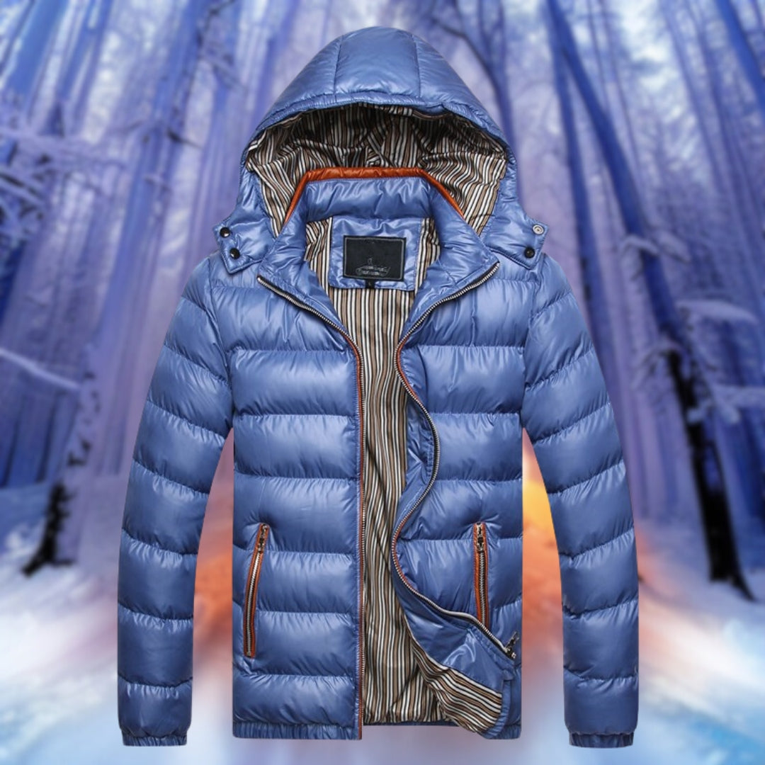 Willie - Warm wattierte Jacke Himmelblau
