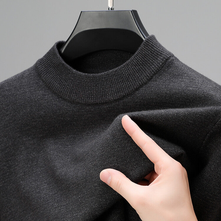 Patrizio - Herren Kaschmir Pullover mit elegantem Saum