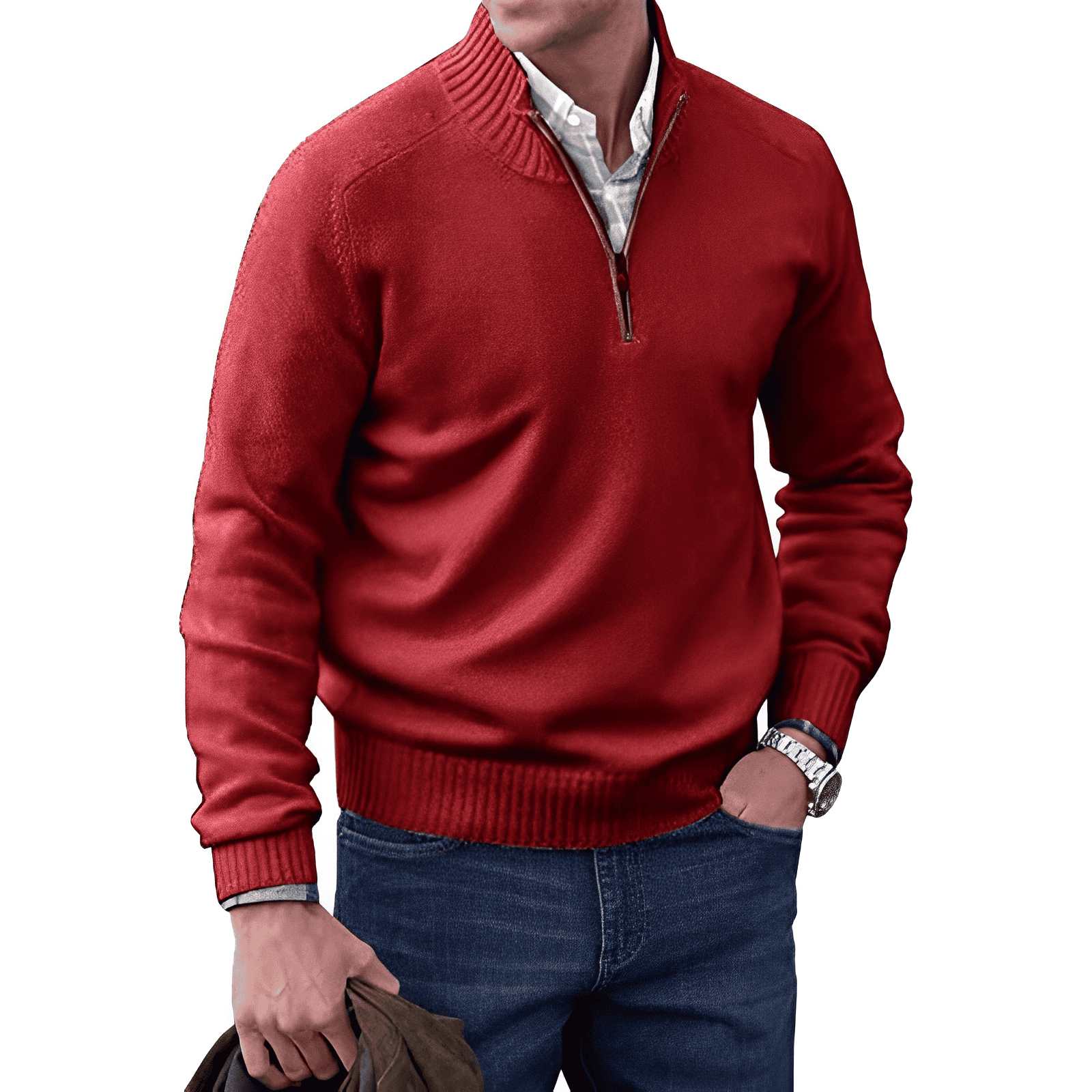 Nils – Herren Kaschmir Pullover Luxuriös Elegant Warm