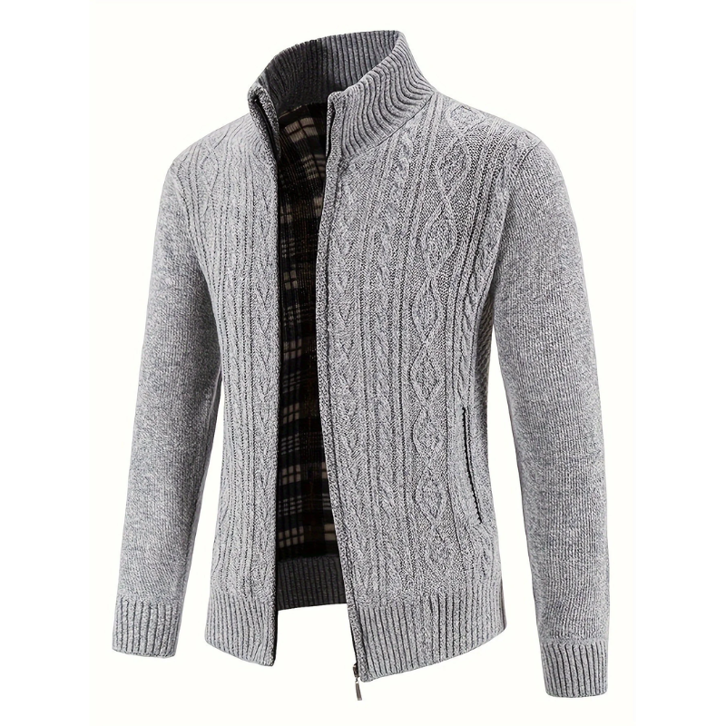 Ismar – Bequeme Strickjacke Herren Winter Warm Komfortabel