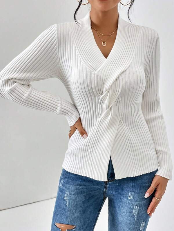 Pauline – Bequemes Winter-Top mit figurbetontem Schnitt