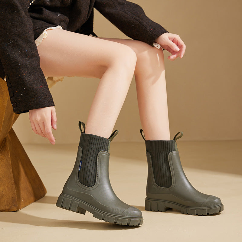 Ursel – Wasserdichte Regenstiefel Mit Antirutschsohle