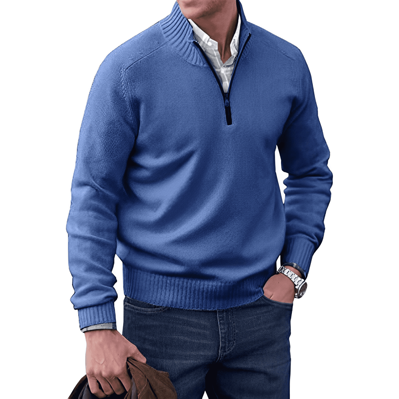 Nils – Herren Kaschmir Pullover Luxuriös Elegant Warm