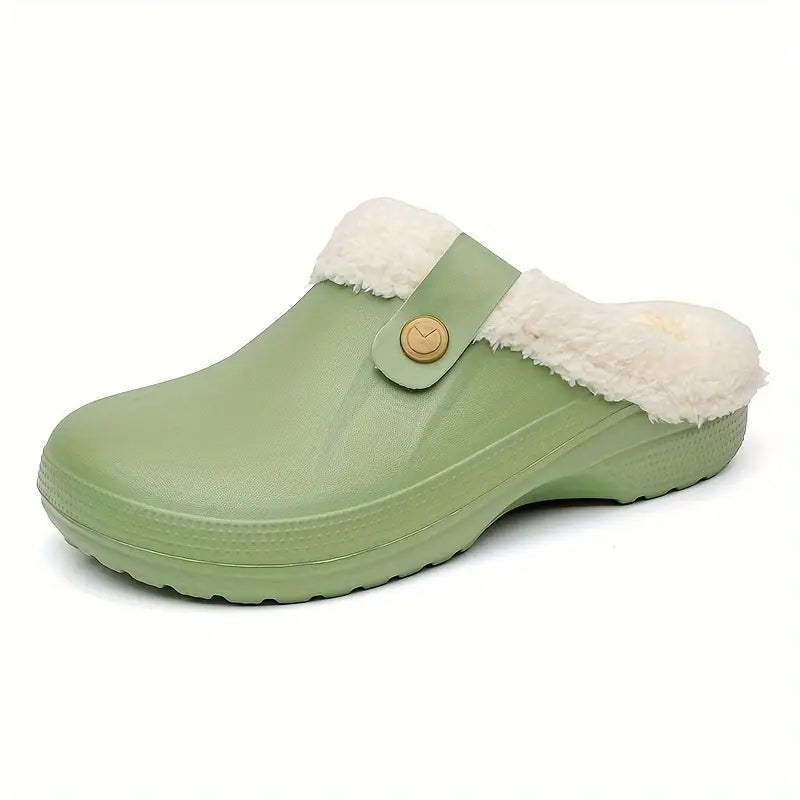 Svea – Unisex-Clogs mit Fleecefutter, warme, bequeme Sandale