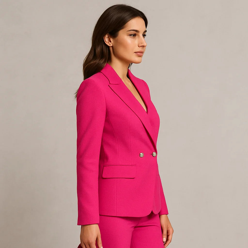Ismena - Damen Anzug Set mit Slim Fit Blazer & Hose