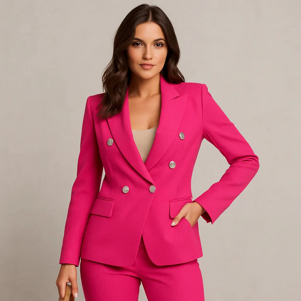 Ismena - Damen Anzug Set mit Slim Fit Blazer & Hose