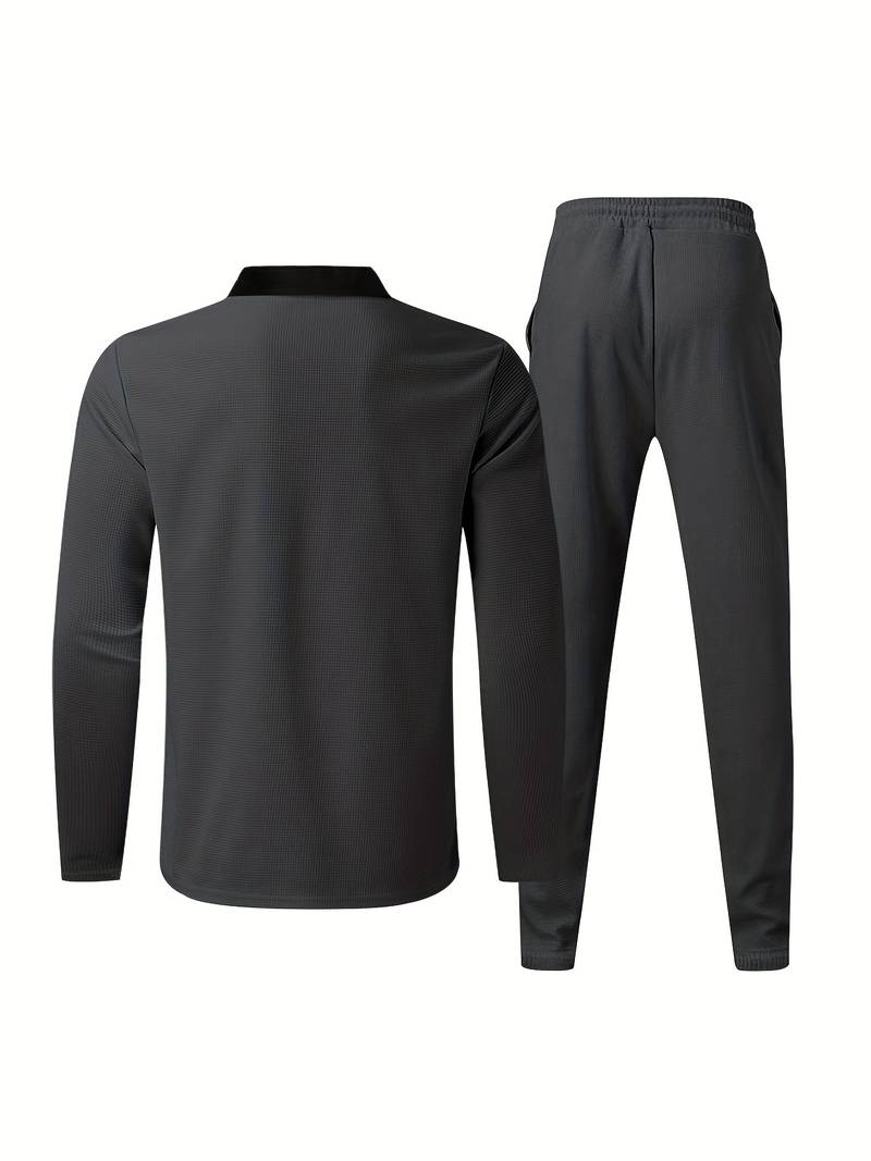 Kaspar - Zweiteiliger Trainingsanzug mit Waffelmuster