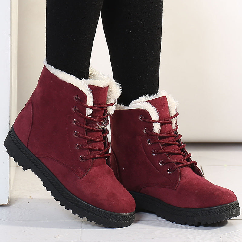 Bojana - Fleecegefütterte Damen Schneestiefel Winterwarm