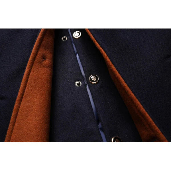 Benediktus – Eleganter Winter Wollmantel für Herren