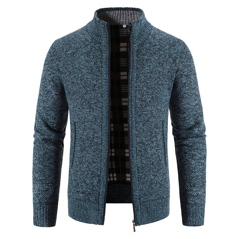 Oliver – Trachten-Strickjacke mit Reißverschluss
