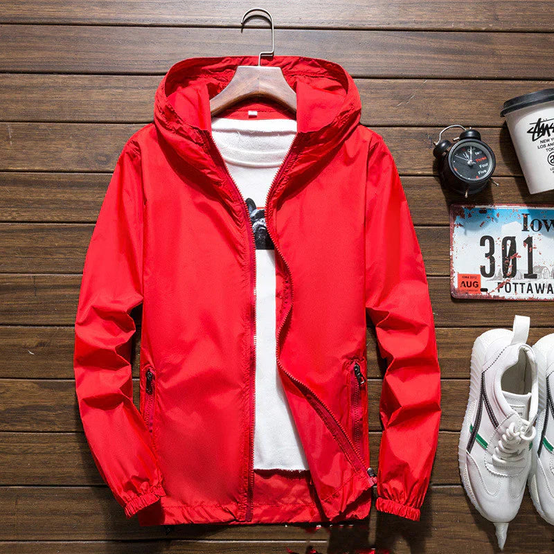 Axel – Wasserdichte Jacke Mit Kapuze Für Herren