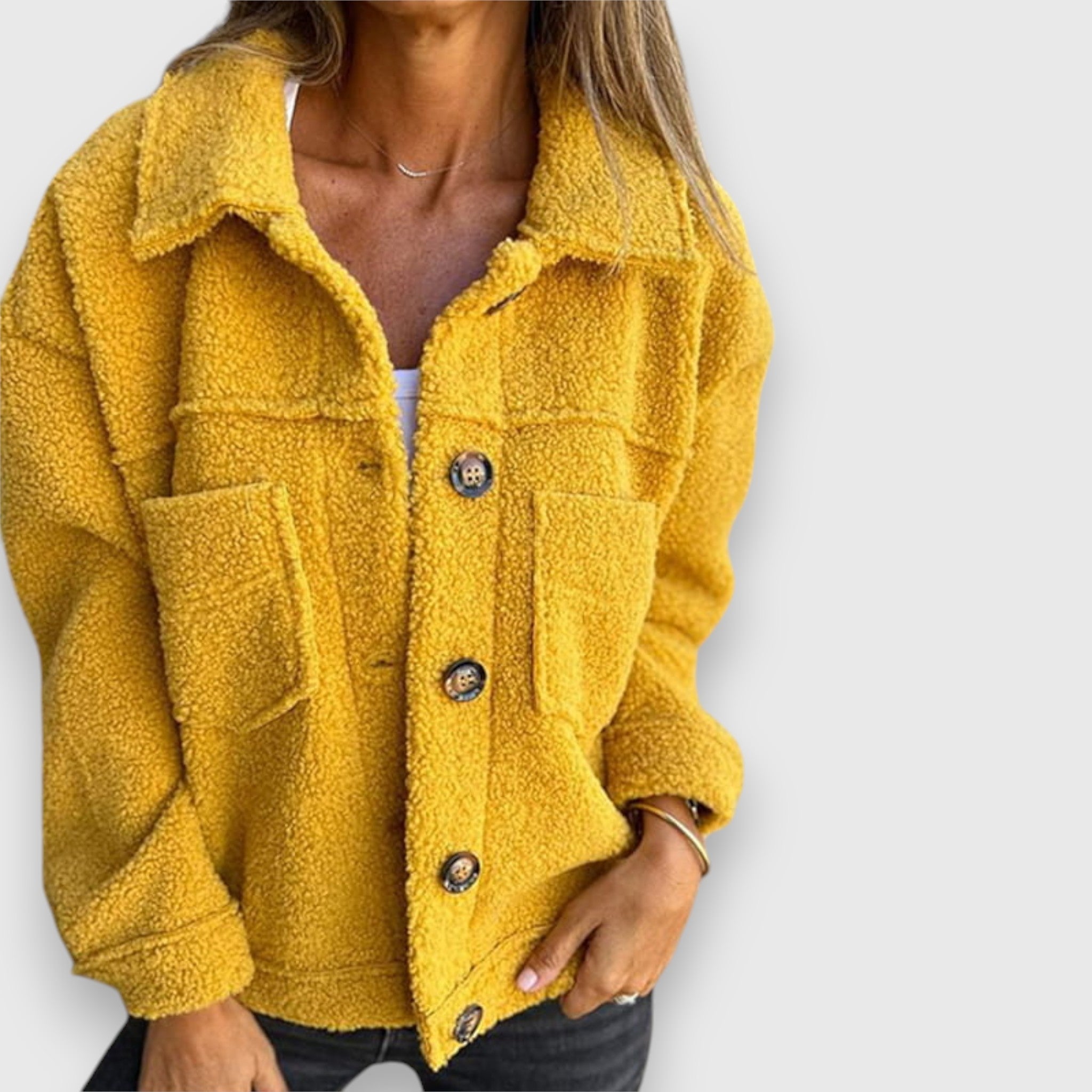 Relia – Stilvolle Hemdjacke für den Frühling