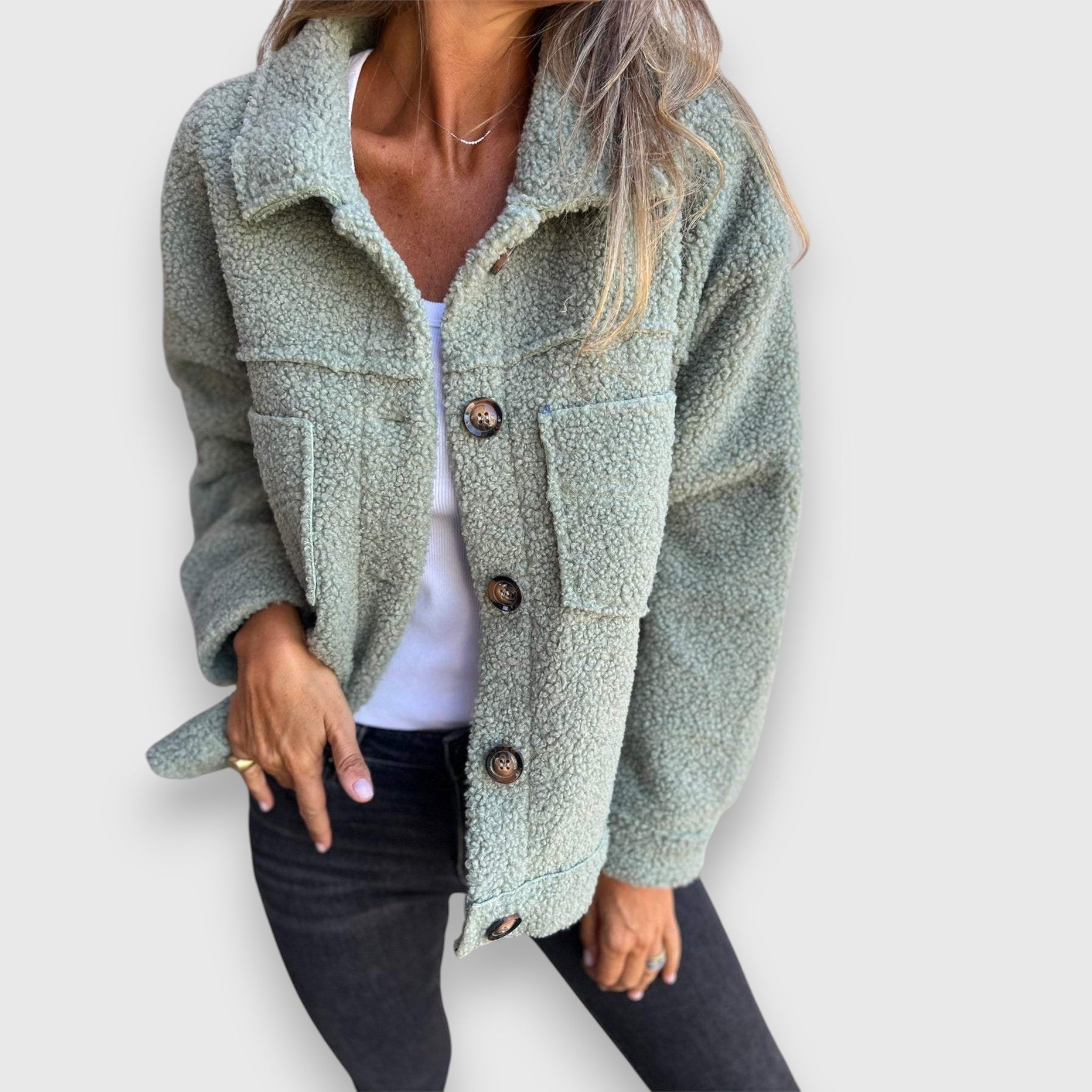 Relia – Stilvolle Hemdjacke für den Frühling