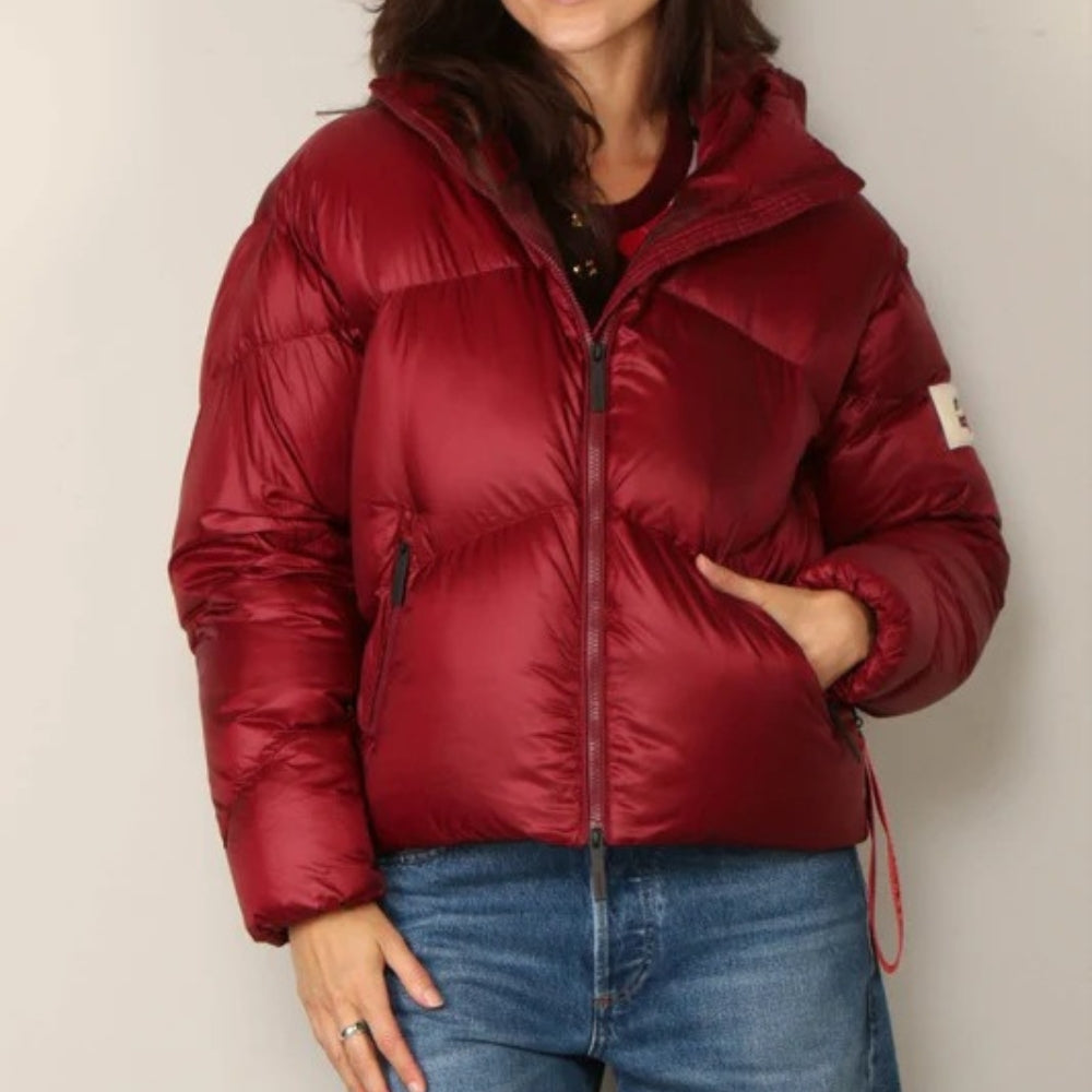 Evelina - Leichte Damen Winterjacke Glänzende Steppung