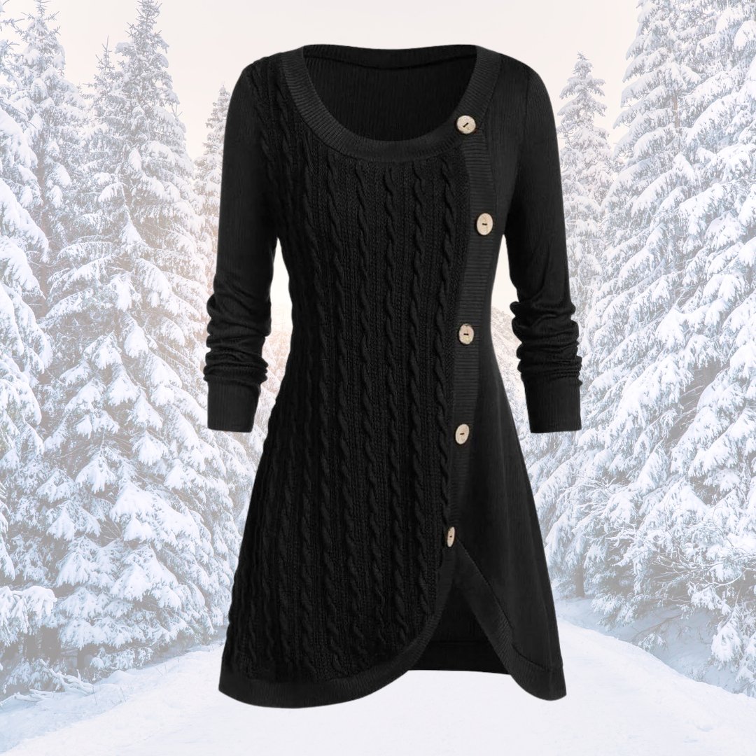 Edda – Warmes und elegantes Pulloverkleid