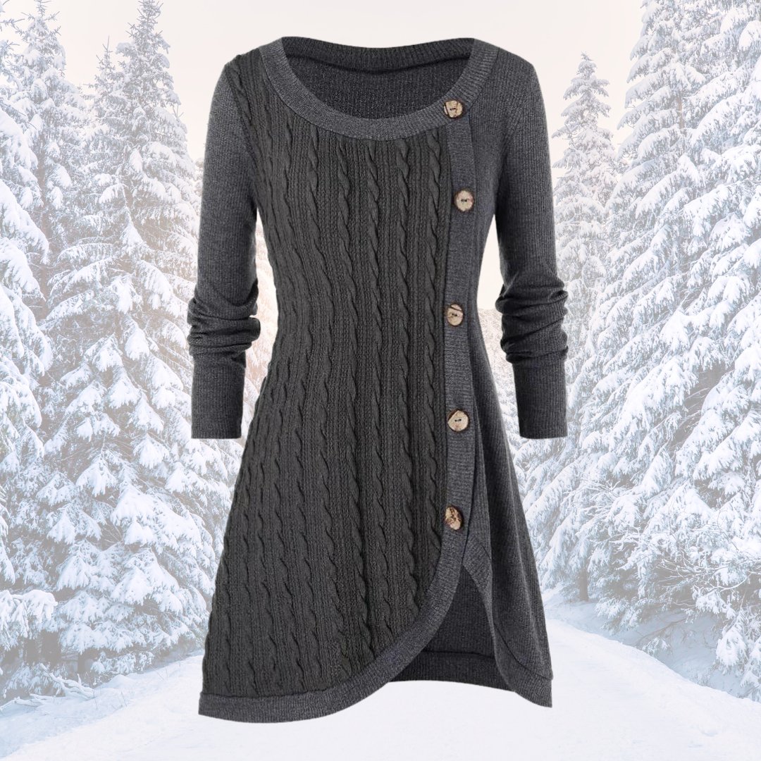 Edda – Warmes und elegantes Pulloverkleid