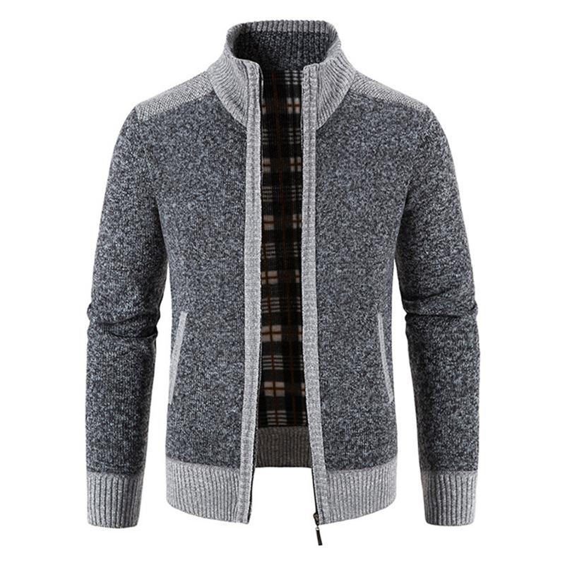 Ingo – Stylische Strickjacke Herren Mit Rippstruktur