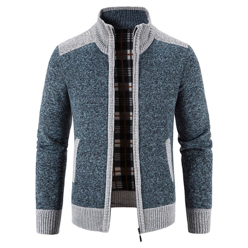 Ingo – Stylische Strickjacke Herren Mit Rippstruktur