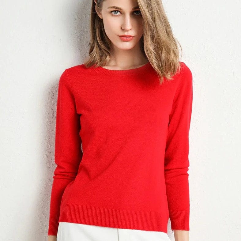 Dalia – Klassischer Pullover mit Rundhalsausschnitt