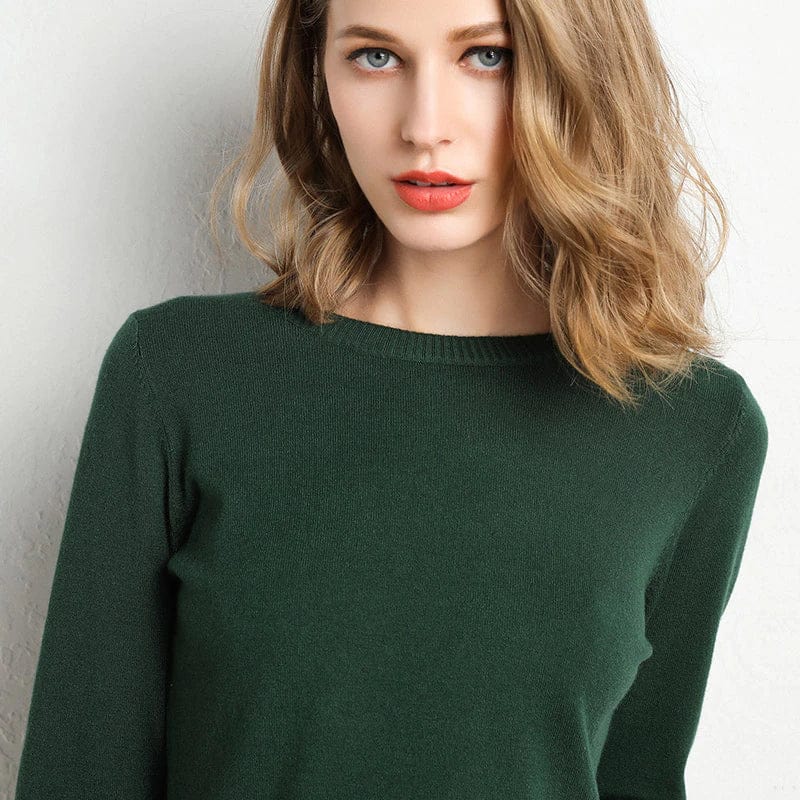 Dalia – Klassischer Pullover mit Rundhalsausschnitt