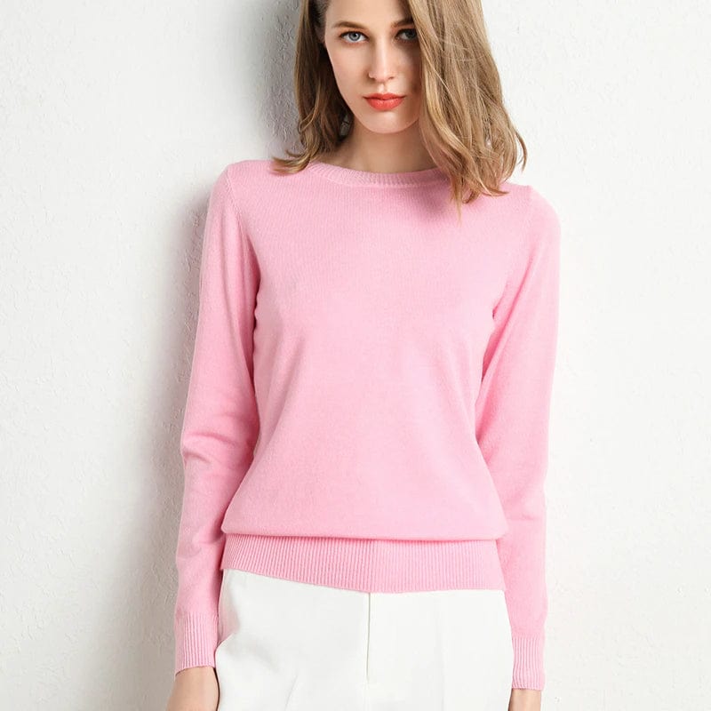 Dalia – Klassischer Pullover mit Rundhalsausschnitt