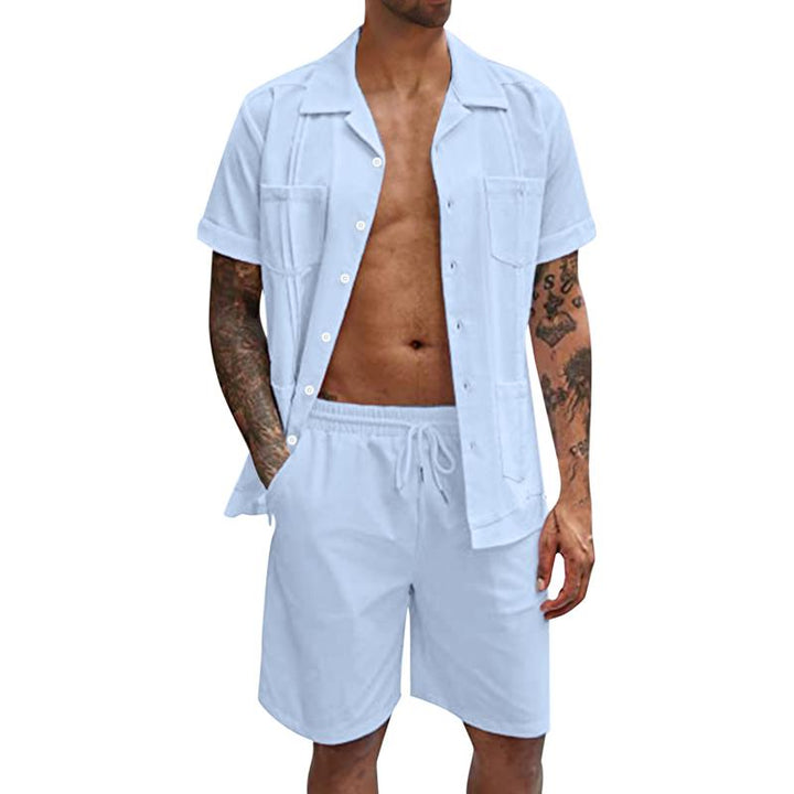 Benedict - Sommer Set: Hemd & Shorts für Herren