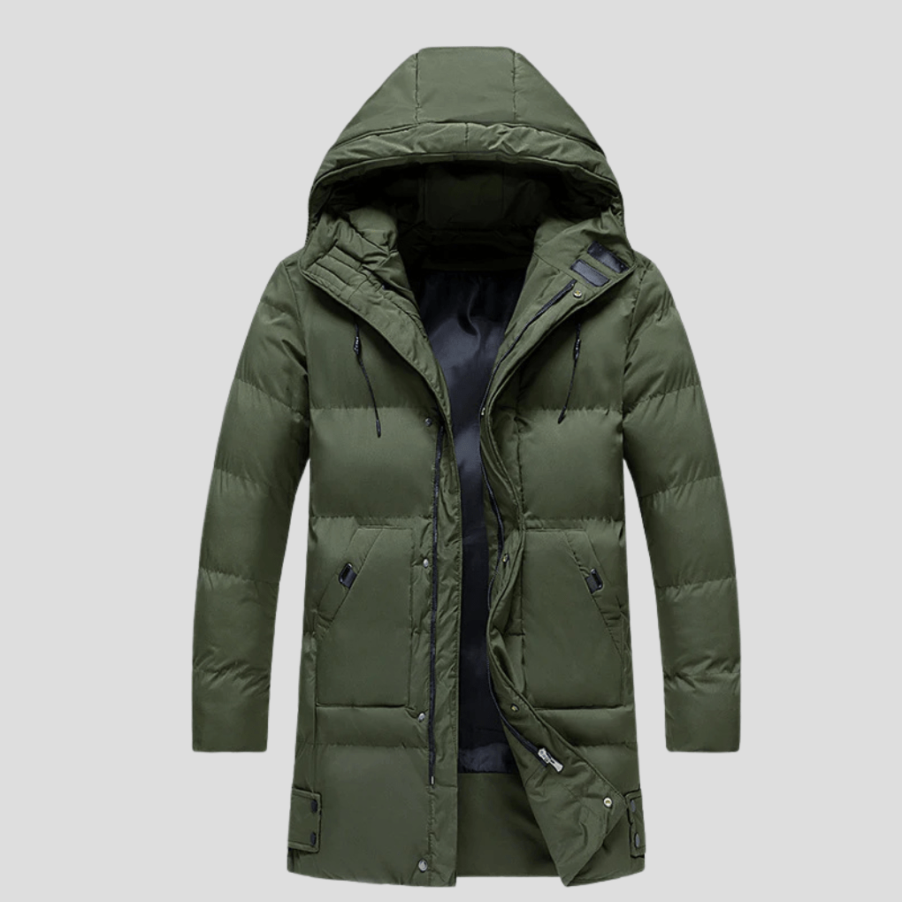 Lex - Eleganter Herrenparka Lang Wasserabweisend Winter