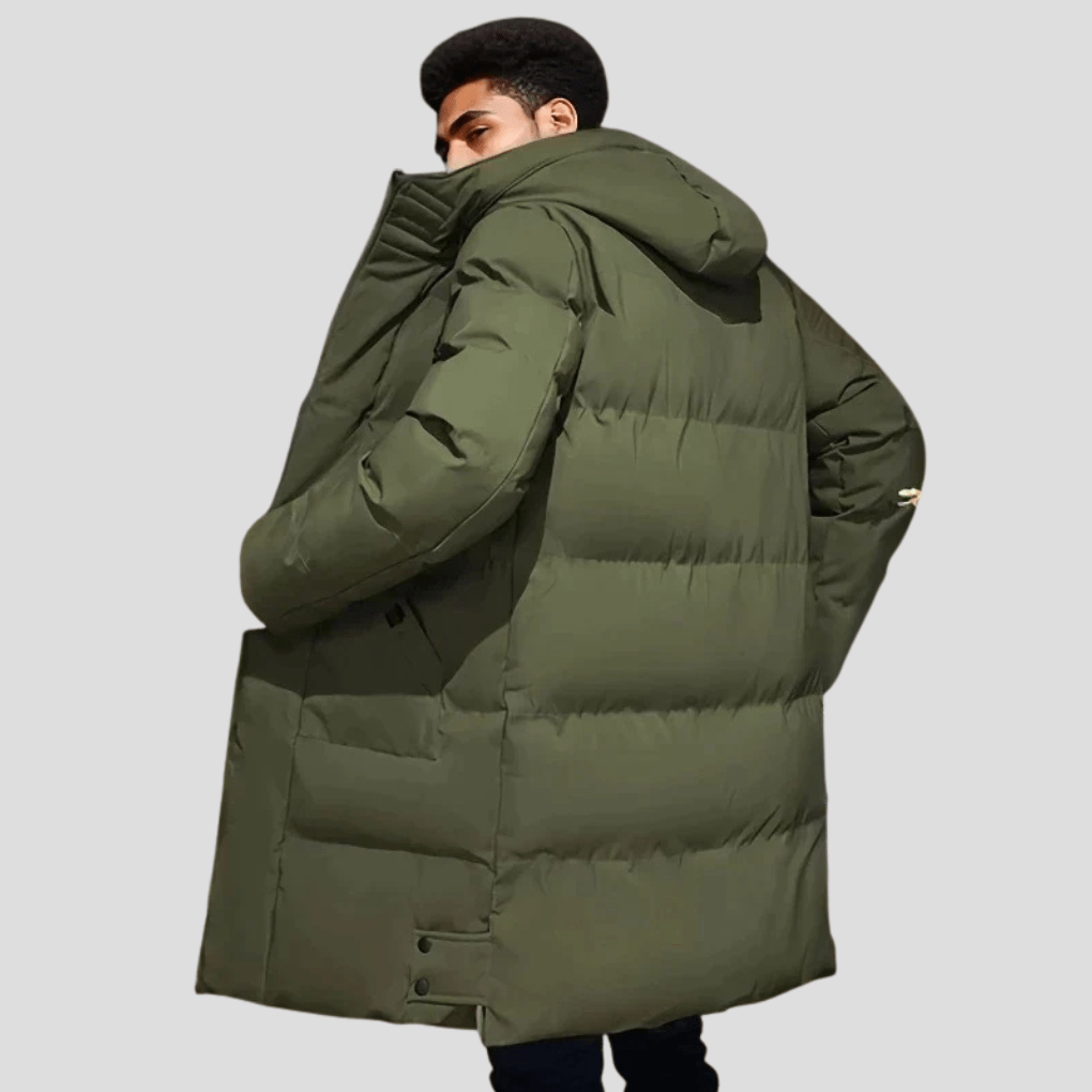 Lex - Eleganter Herrenparka Lang Wasserabweisend Winter