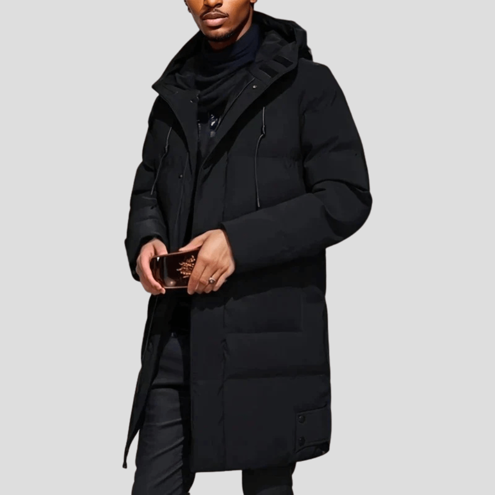 Lex - Eleganter Herrenparka Lang Wasserabweisend Winter