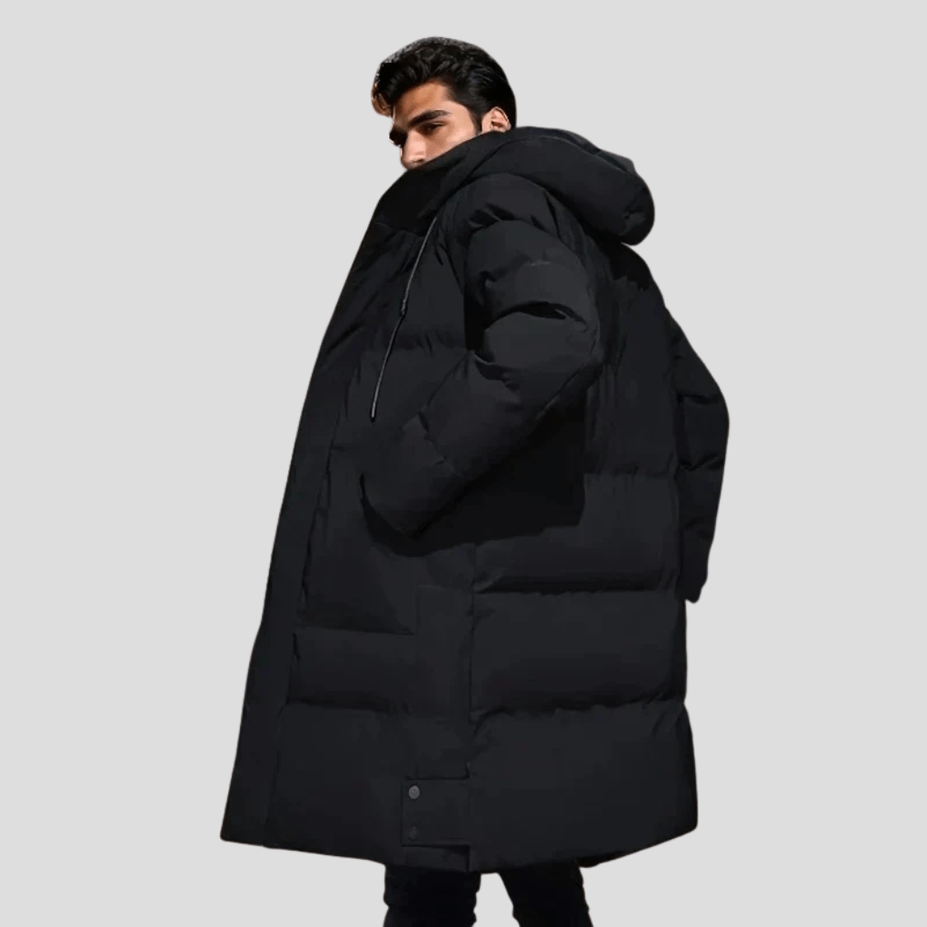 Lex - Eleganter Herrenparka Lang Wasserabweisend Winter