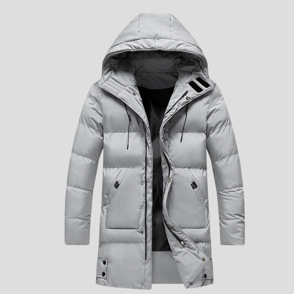 Lex - Eleganter Herrenparka Lang Wasserabweisend Winter