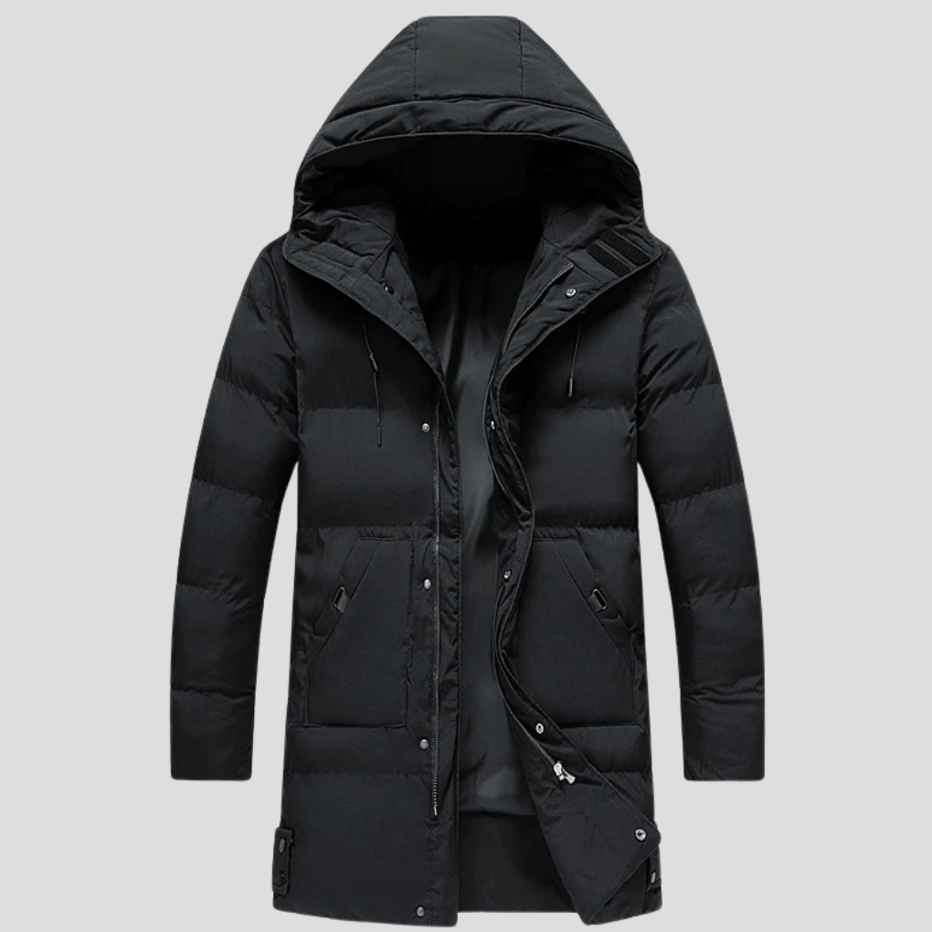 Lex - Eleganter Herrenparka Lang Wasserabweisend Winter