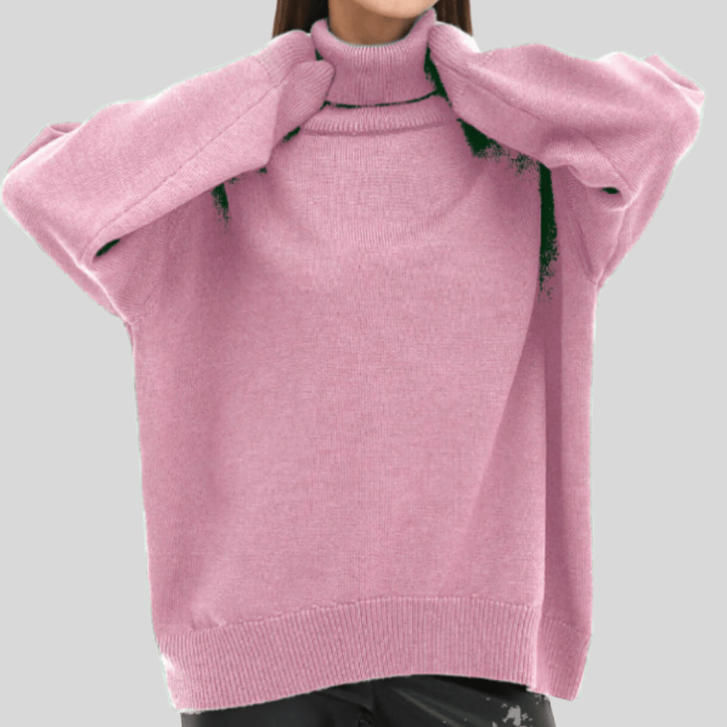 Larissa - Eleganter Damenpullover Baumwolle Winter