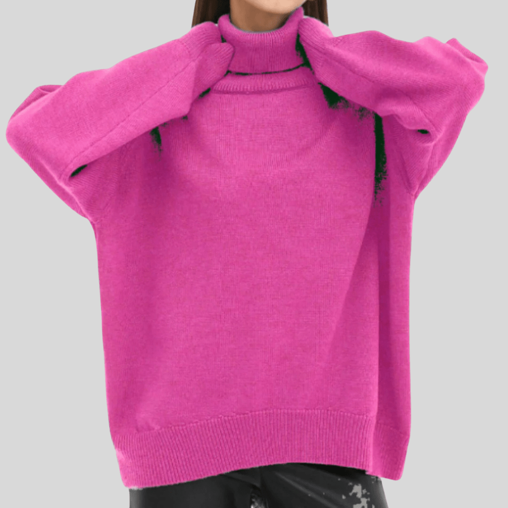 Larissa - Eleganter Damenpullover Baumwolle Winter