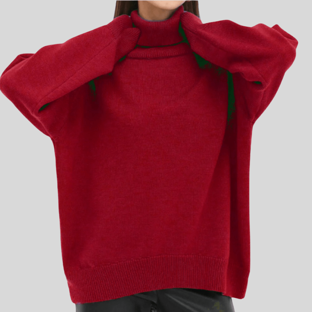 Larissa - Eleganter Damenpullover Baumwolle Winter
