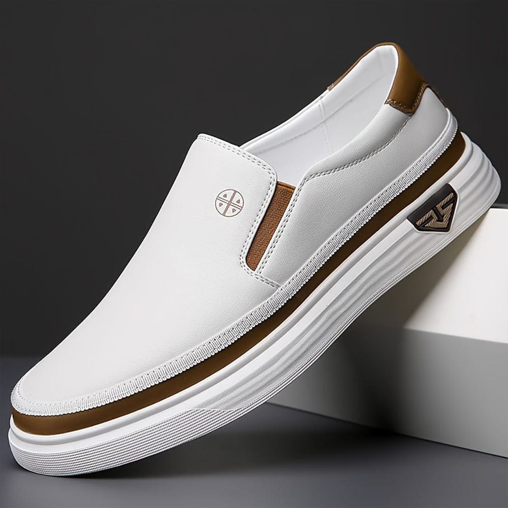 Lennie - Elegante Chelsea Slipper Herren Vollnarbenleder