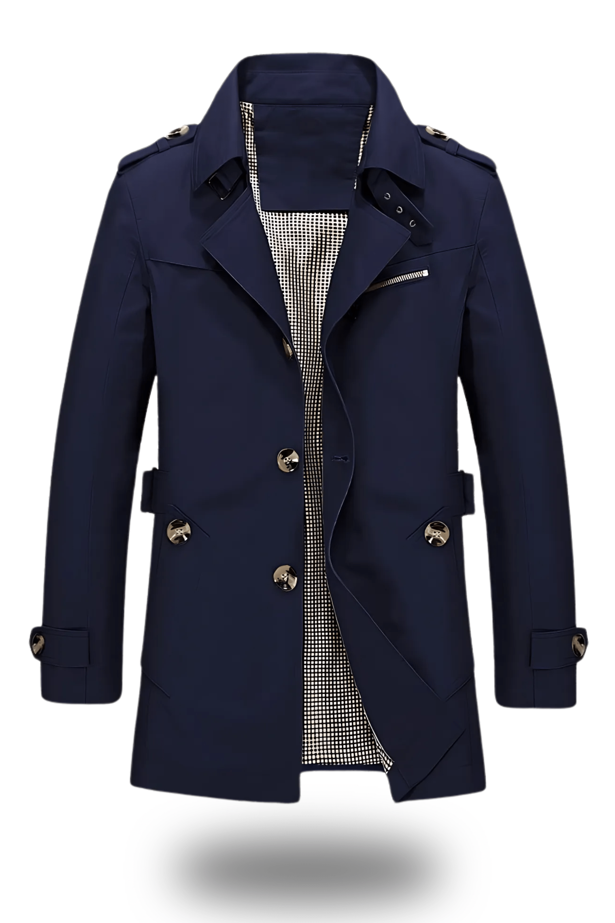 Laurin - Eleganter Trenchcoat Herren Winter