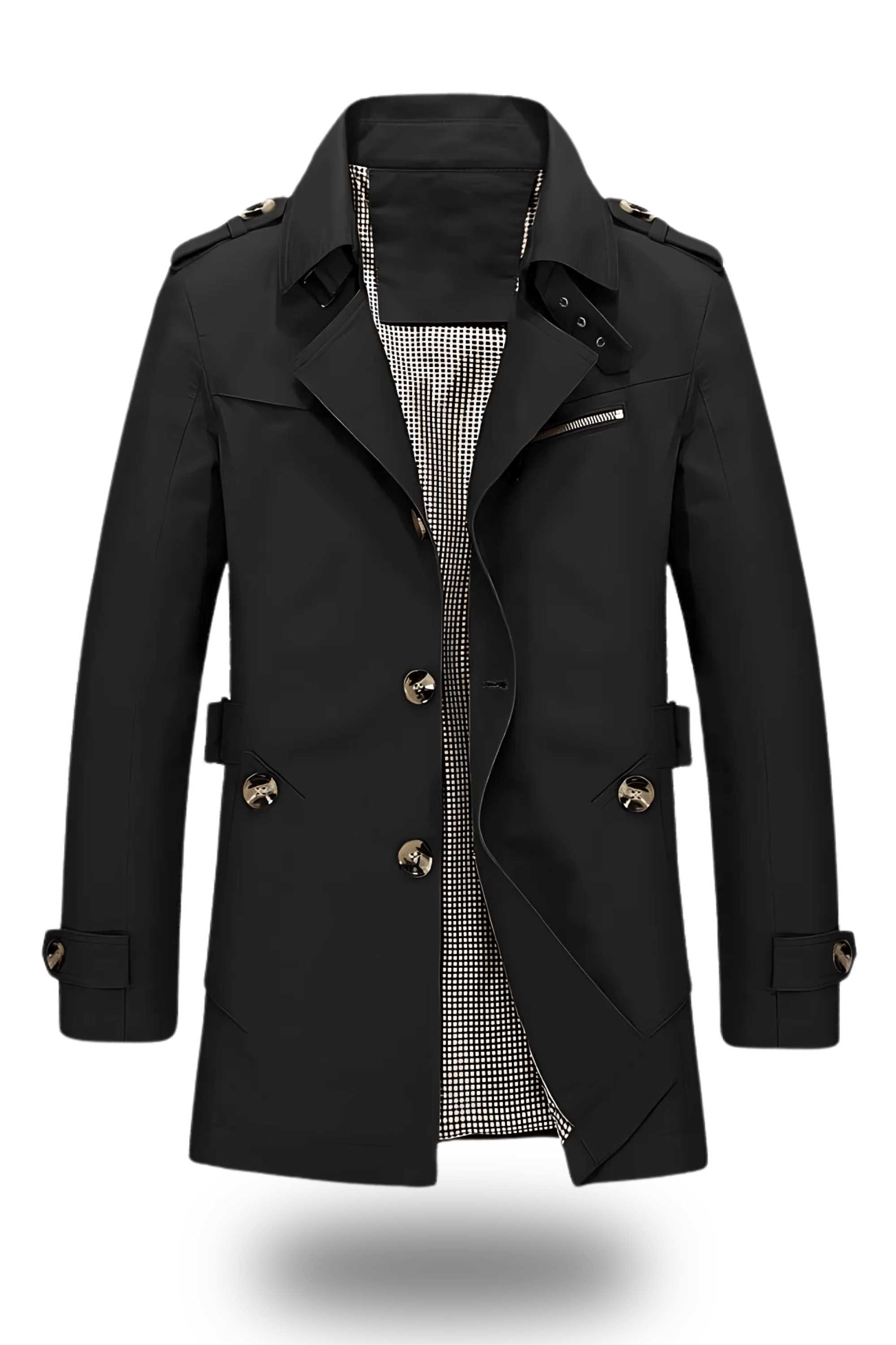 Laurin - Eleganter Trenchcoat Herren Winter