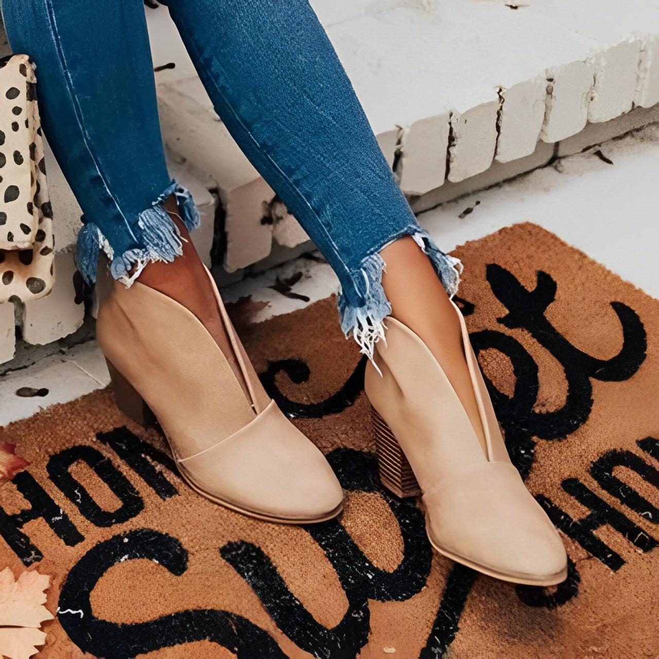Celestine - Stiefelette mit trendigem Blockabsatz